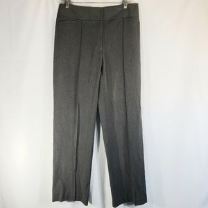 Apt 9 Grey Stitched Crease Dress Pants Slacks Size 8